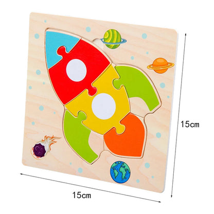 Tangram Shapes Kids Learning Puzzle