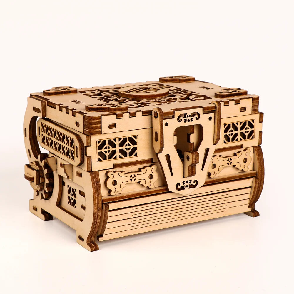 Jewelry Box 3D Wooden Puzzle