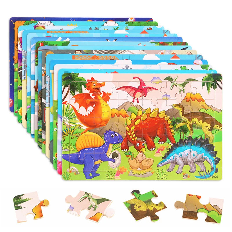 30 piece Montessori Puzzle