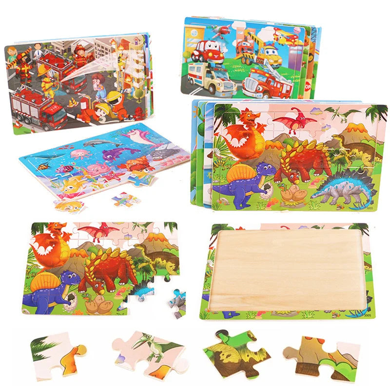 30 piece Montessori Puzzle