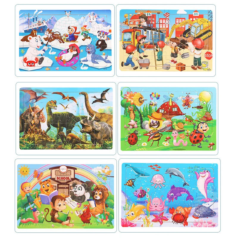 30 piece Montessori Puzzle