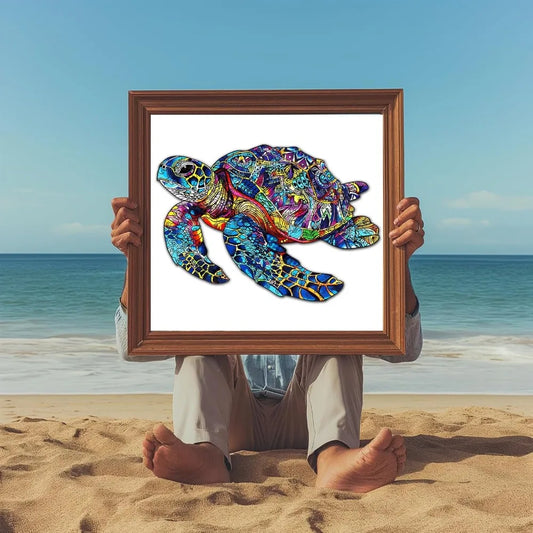 Sea Turtle Wooden Puzzle