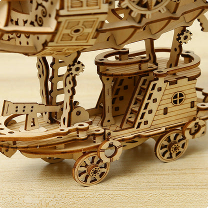 3D Airship Wooden Puzzle