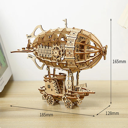 3D Airship Wooden Puzzle